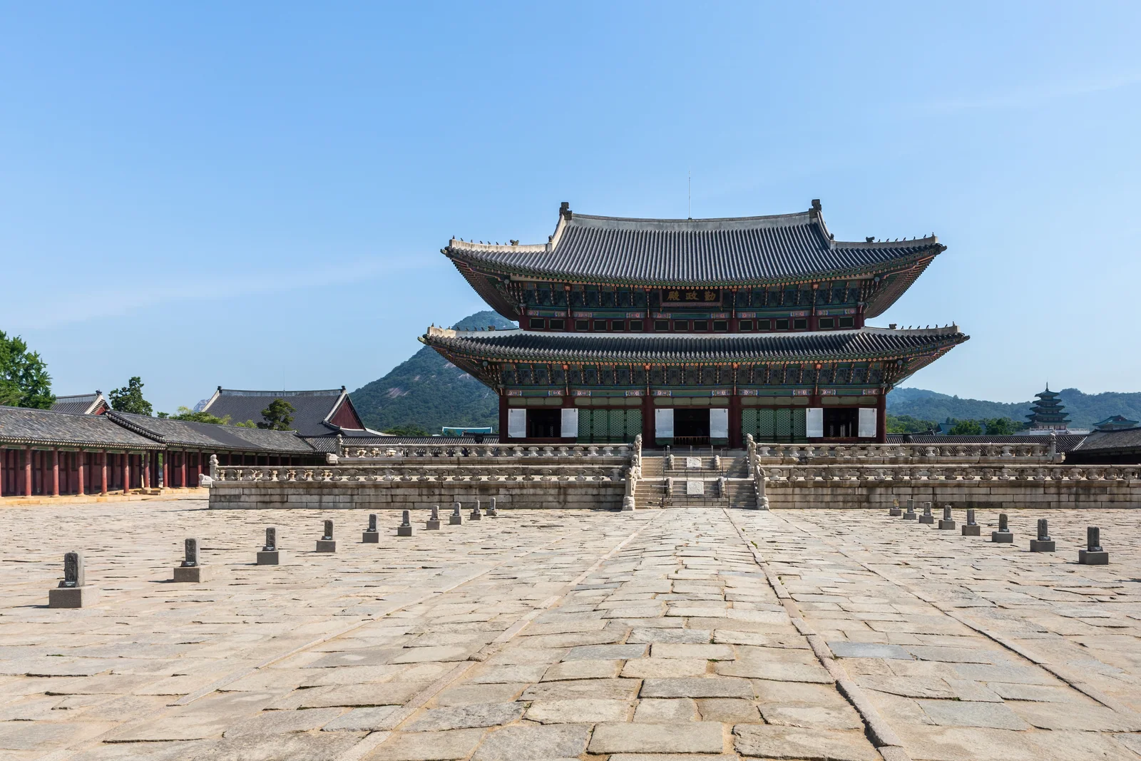 Travel route in Seoul